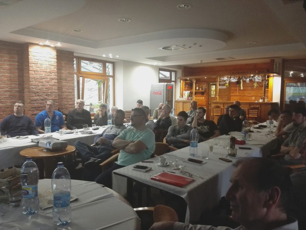 Školenie rozhodcov a delegátov zväzu